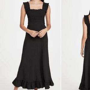 Ganni Heavy Crepe Maxi Dress - NWT (US 4)